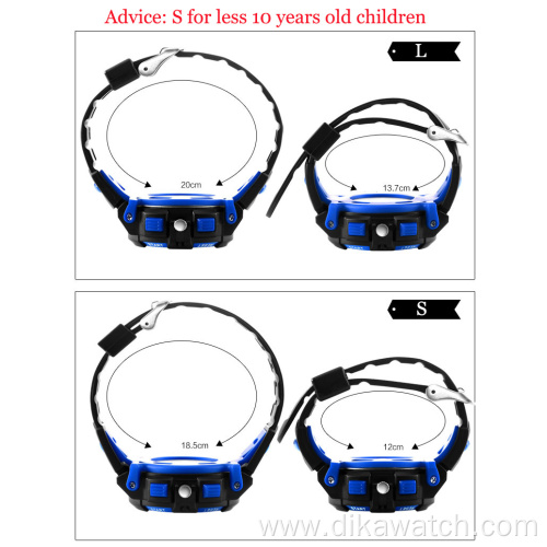 SMAEL LED Display Digital Children Watch